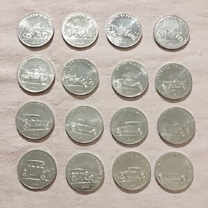 Sunoco DX Series 1 Vintage Car Collectible Coins